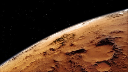 Procedural generated image of Mars © helen_f