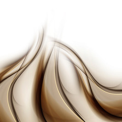 Abstract Background Brown Waves Design Background