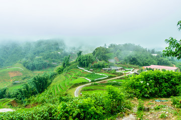 Sa Pa Terraces in Vietnam