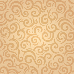 Pale retro ocher ecru vector vintage background design 