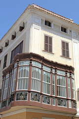 Obraz premium Old quarter Mahon, Minorca, Balearic islands, Spain