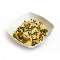 Orecchiette con cime di rapa, Italian pasta with turnip greens
