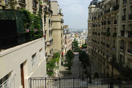 Treppen des Montmartre (Paris)