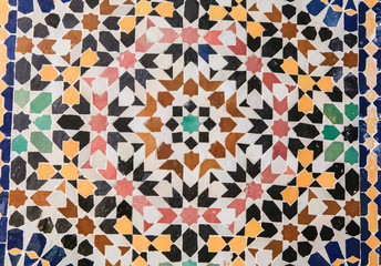 The Moroccan national mosaic zelidzh