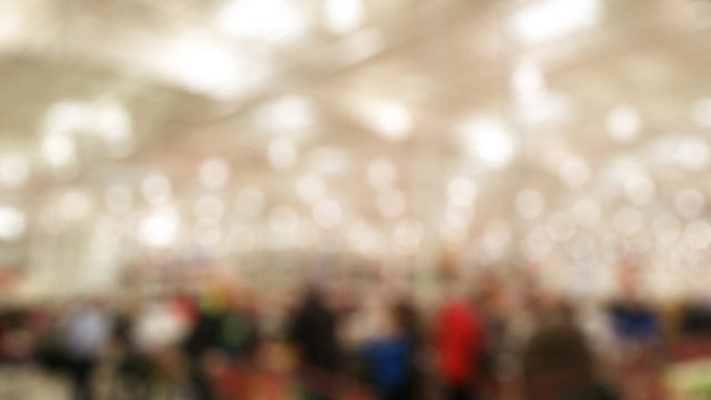 blurred image of shopping mall for background
