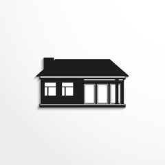 House. Vector icon.