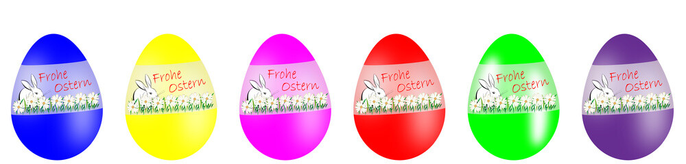 Ostereier - Banner