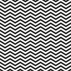 Zigzagpatroon met zwarte lijnen stijlvolle illustratie