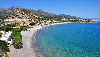 Naklejka na ściany i meble coast on Crete, Greece