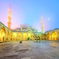The Suleymaniye Mosque in Istanbul, Turkey