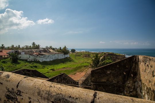 Fortification and city view Fort Galle