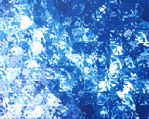 Glittering blue background