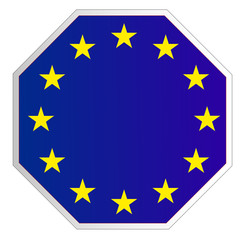 Stopschild - EU