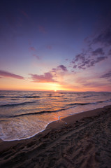 Obraz premium Sunset,Italy