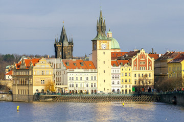 Obraz premium Prague. View of the old city.