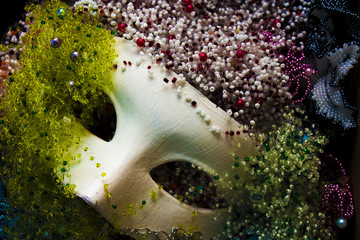 Mask and beads © Roman Kornev