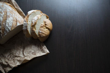 bread on the table