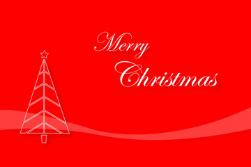 Weihnachten - Hintergrund - Rot