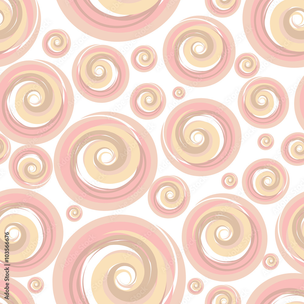 Poster retro seamless pattern