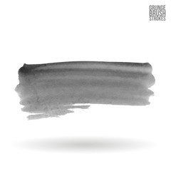 Watercolor strokes and texture. Vector design.