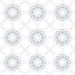 Background with Arabic Seamless Pattern. Vector illustration