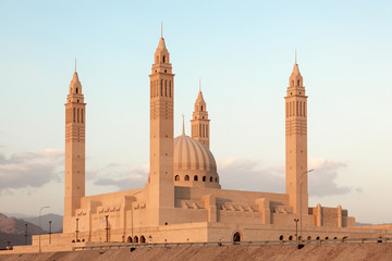 Grand Mosque in Nizwa, Oman - obrazy, fototapety, plakaty