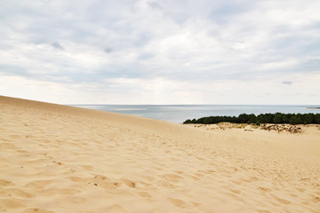 Famous Dune of Pilat in France