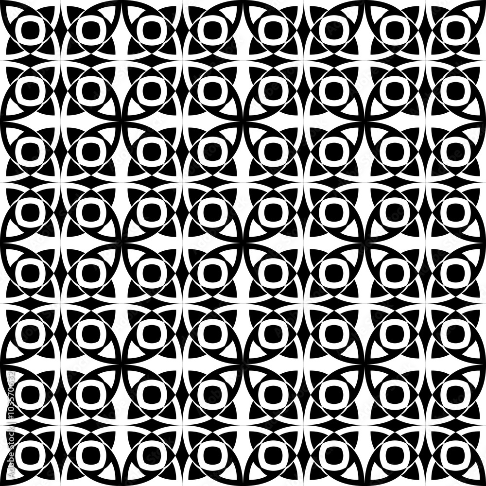Poster vector seamless pattern. modern stylish texture. repeating geometric tiles.
