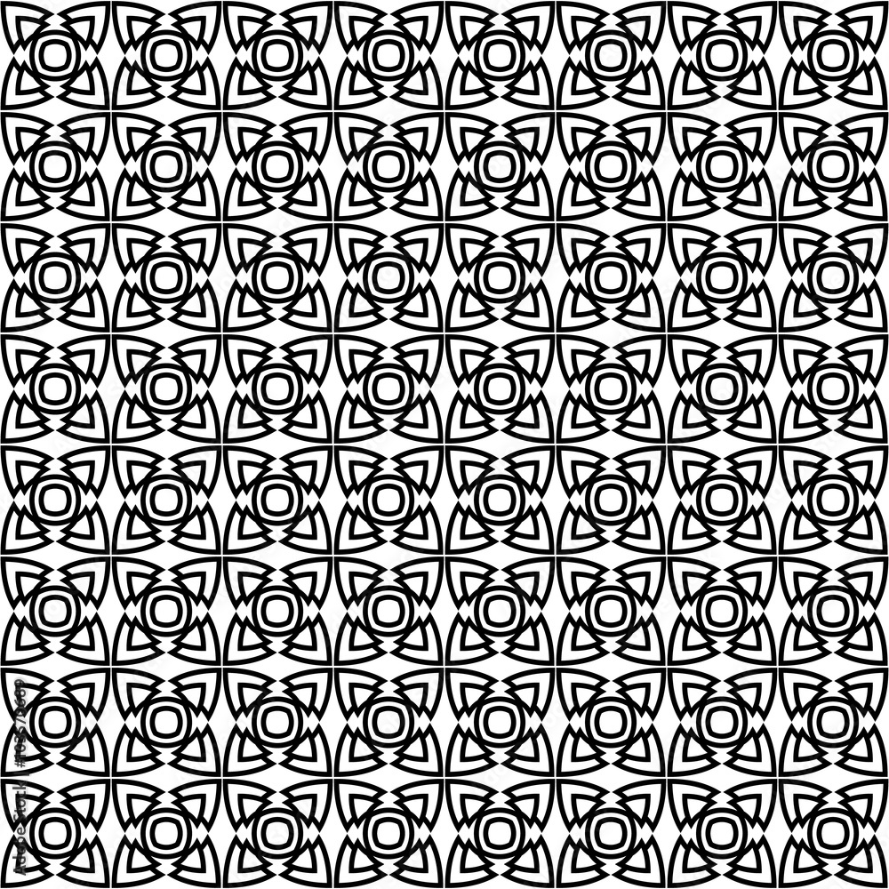 Poster vector seamless pattern. modern stylish texture. repeating geometric tiles.