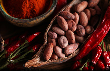 cacao and chili