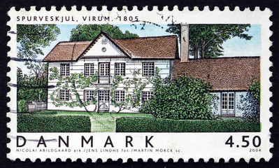 Postage stamp Denmark 2004 Danish House Architecture