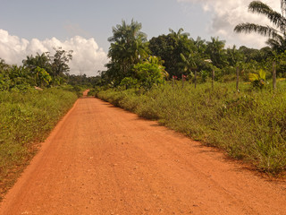 Route des Kampoe, Guyane