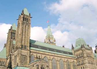 Ottawa Parliament building 2008