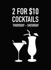 two for ten dollars deal