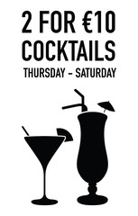 two for ten euro deal