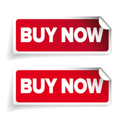 Buy now label vector