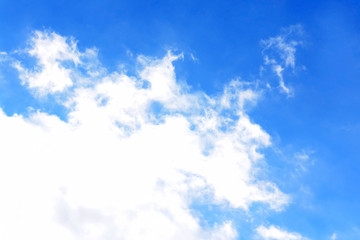 Obraz premium Blue sky background