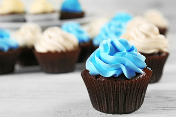 Cupcakes closeup