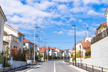閑静な住宅街