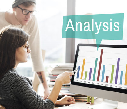 Analysis Analytics Graph Growth Statistics Concept