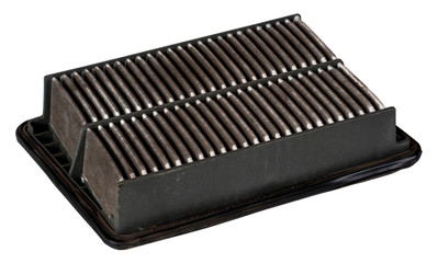 old dirty car air filter