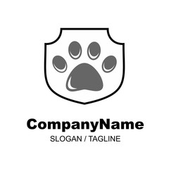 Pet shop logo icon Vector