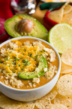 Chicken Enchilada Soup