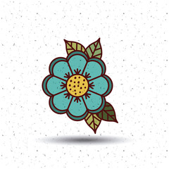 flower isolated design 