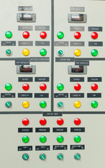 The fire control panel