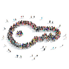 group people shape  key