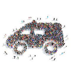 group  people  shape  car