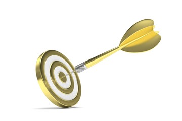 arrow darts in target