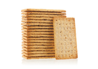Simple crackers isolated
