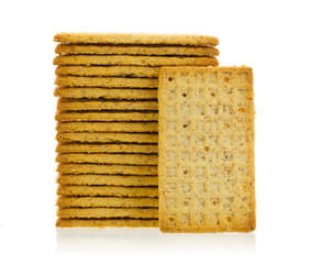 Simple crackers isolated